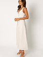 Archer Midi Dress - White - thumbnail 7