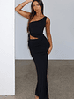All Inclusive Maxi Dress Black - thumbnail 1