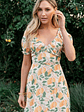 Amalfi Midi Dress | Lemon Print - thumbnail 3