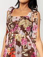 Anita Maxi Dress | Brown Multi Floral - thumbnail 2