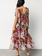 Anita Maxi Dress | Brown Multi Floral - thumbnail 4