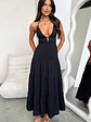 Amalie Maxi Dress - Black - thumbnail 4