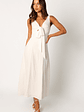 Archer Midi Dress - White - thumbnail 11
