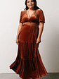 Artemis Velvet Maxi Dress | Dark Spice - thumbnail 3