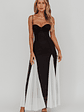 All Mine Godet Hem Maxi Dress Black - thumbnail 5