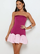 After Hour Sparkle Satin Strapless Mini Dress - thumbnail 6