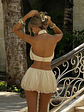 ANAHI MINI SKIRT BUTTERCREAM - thumbnail 4