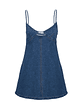 Arwen Denim Mini Dress Blue - thumbnail 5