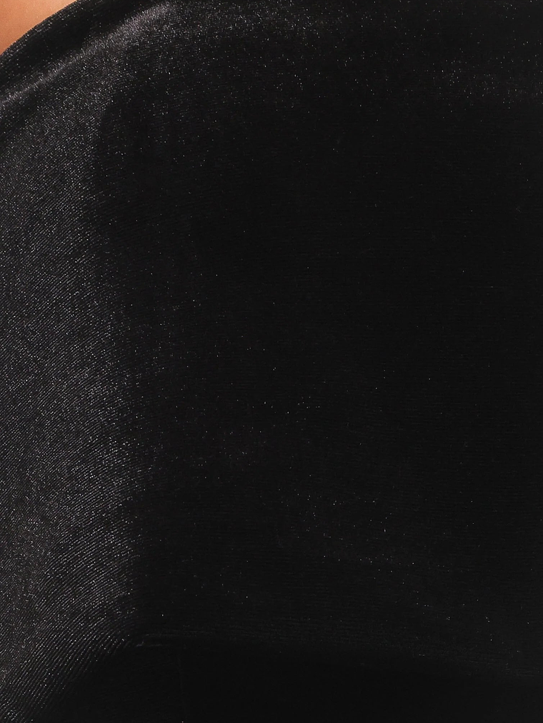 Adair Off Shoulder Maxi Dress - Black 8