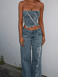 Anais Top Blue Denim - thumbnail 5