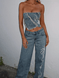 Anais Top Blue Denim - thumbnail 7