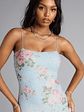 Analeia Floral Cutout Beaded Mini Dress - thumbnail 5