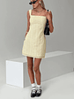 Allegro Mini Dress Lemon - thumbnail 1
