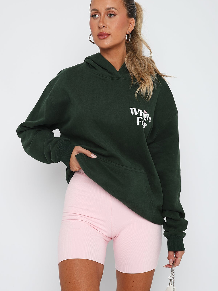 All You Need Is Love Hoodie Forest Green 2