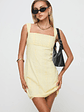 Allegro Mini Dress Lemon - thumbnail 2