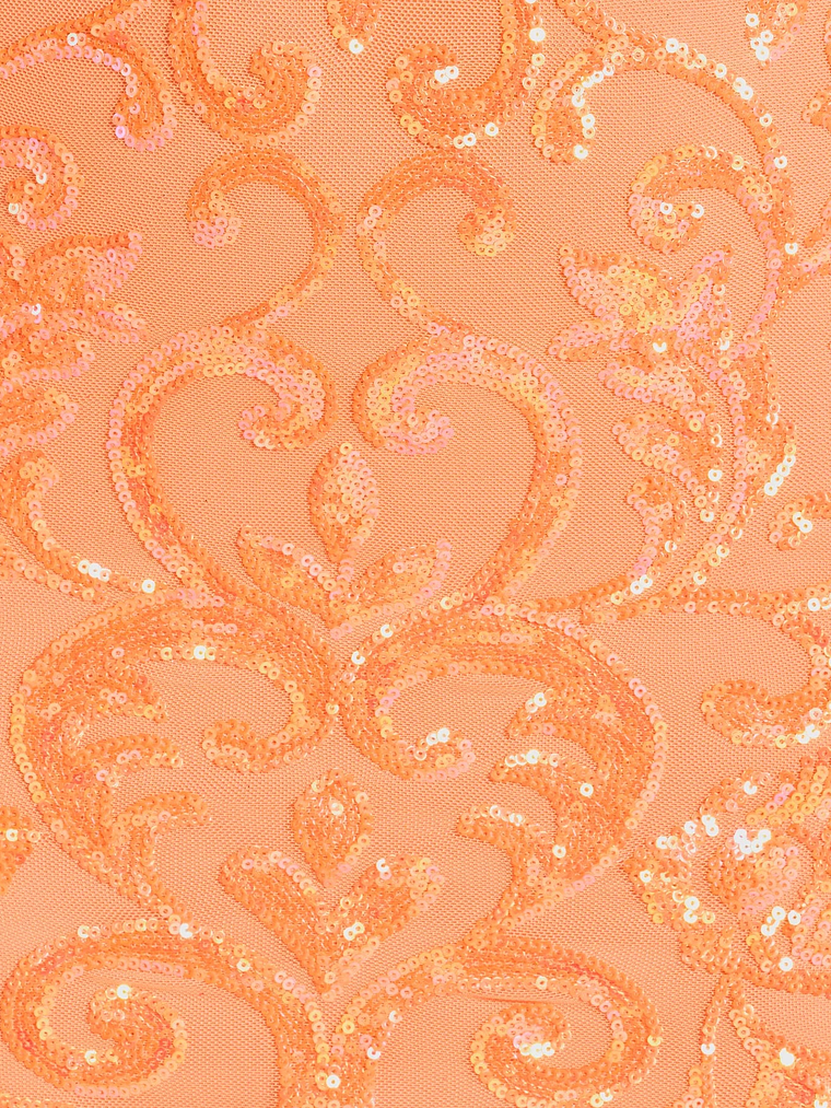 Alex Lace-Up Sequin Mini Dress 4