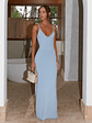 Anastasia Maxi Dress - Blue - thumbnail 1