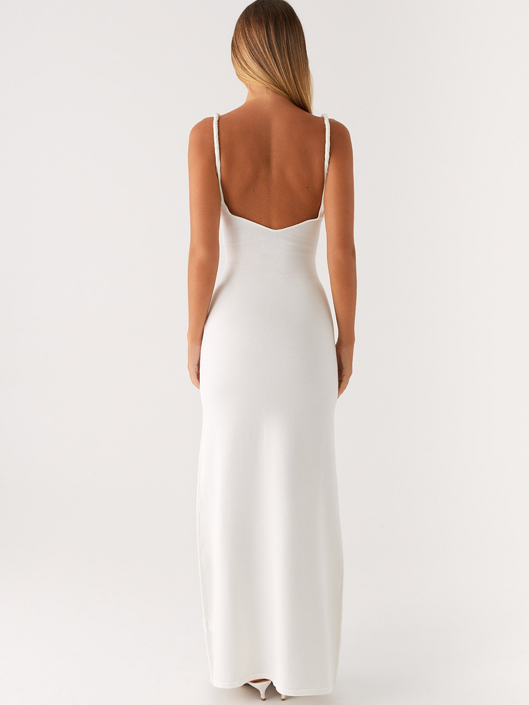 Anastasia Maxi Dress - Ivory 4