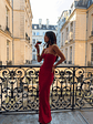Alexiam Maxi Dress Red - thumbnail 2