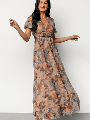 Ardley Maxi Dress | Copper + Slate Floral