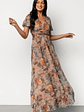 Ardley Maxi Dress | Copper + Slate Floral - thumbnail 1