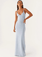 Anastasia Maxi Dress - Blue - thumbnail 6