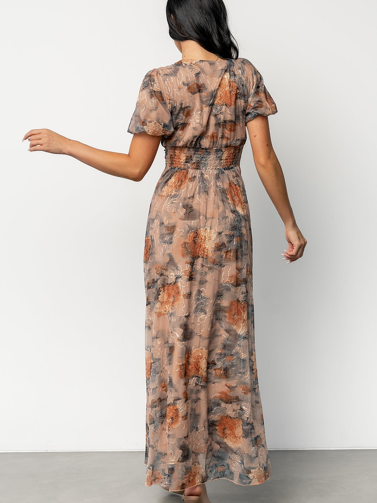 Ardley Maxi Dress | Copper + Slate Floral 4