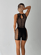 Amarilla Playsuit Black - thumbnail 7