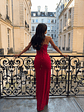 Alexiam Maxi Dress Red - thumbnail 4