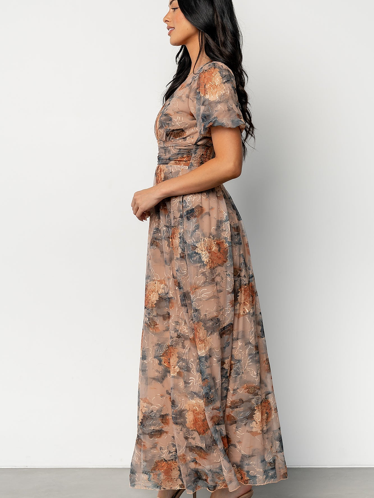 Ardley Maxi Dress | Copper + Slate Floral 6