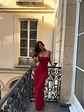 Alexiam Maxi Dress Red - thumbnail 5