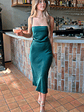 Amaryllis Dress Emerald - thumbnail 5