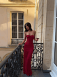Alexiam Maxi Dress Red - thumbnail 6