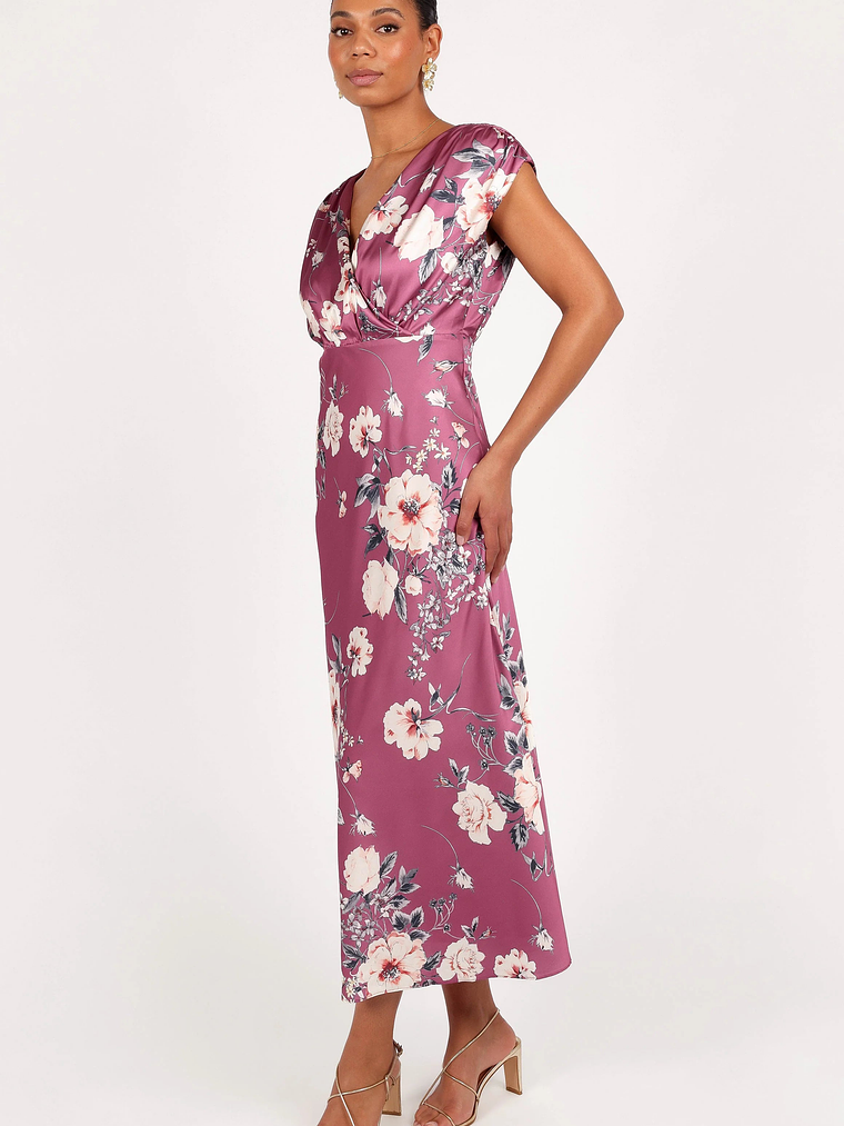 Amarlee Maxi Dress - Dark Rose Floral 5