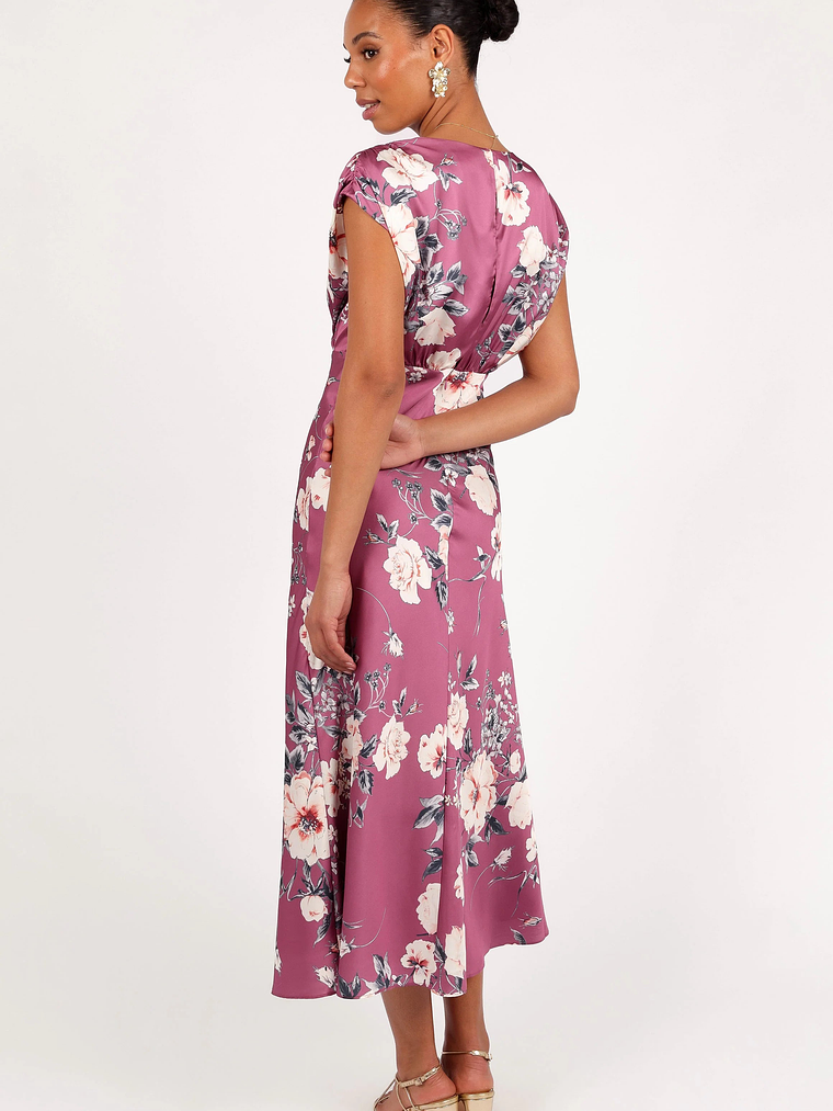 Amarlee Maxi Dress - Dark Rose Floral 6
