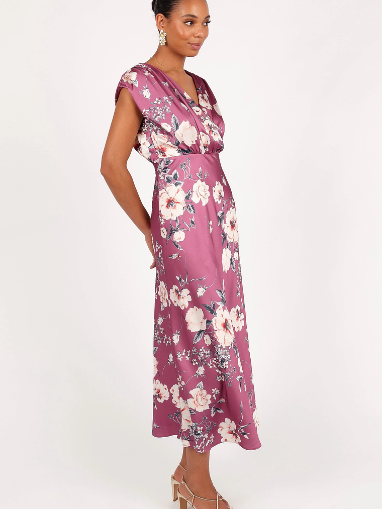 Amarlee Maxi Dress - Dark Rose Floral 7