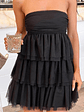 Birthday Girl Black Mini Party Dress - thumbnail 2