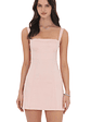 Back Bow Bodycon Dress in Pink - thumbnail 2