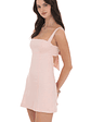 Back Bow Bodycon Dress in Pink - thumbnail 3