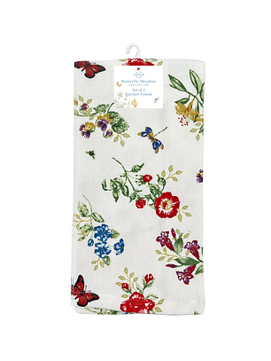 Butterfly Meadow 2-Piece Kitchen Towels