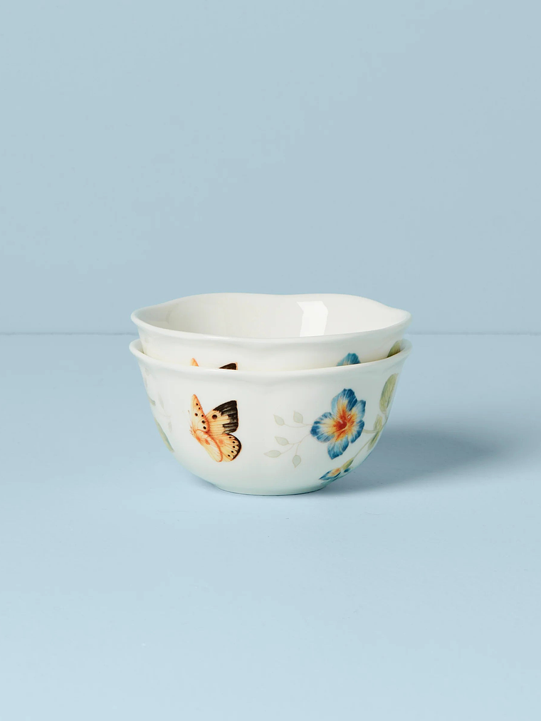 Butterfly Meadow 2-Piece Dessert Bowl Set 2