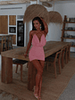 Brianne Mini Dress Pink - thumbnail 4