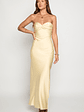 Ashley Yellow Formal Maxi Dress - thumbnail 2