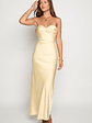 Ashley Yellow Formal Maxi Dress - thumbnail 3