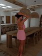 Brianne Mini Dress Pink - thumbnail 5