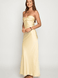 Ashley Yellow Formal Maxi Dress - thumbnail 4