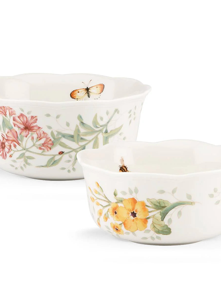 Butterfly Meadow 2-Piece Nesting Bowl Set 4