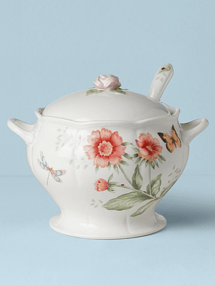 Butterfly Meadow 2-Piece Tureen & Ladle Set
