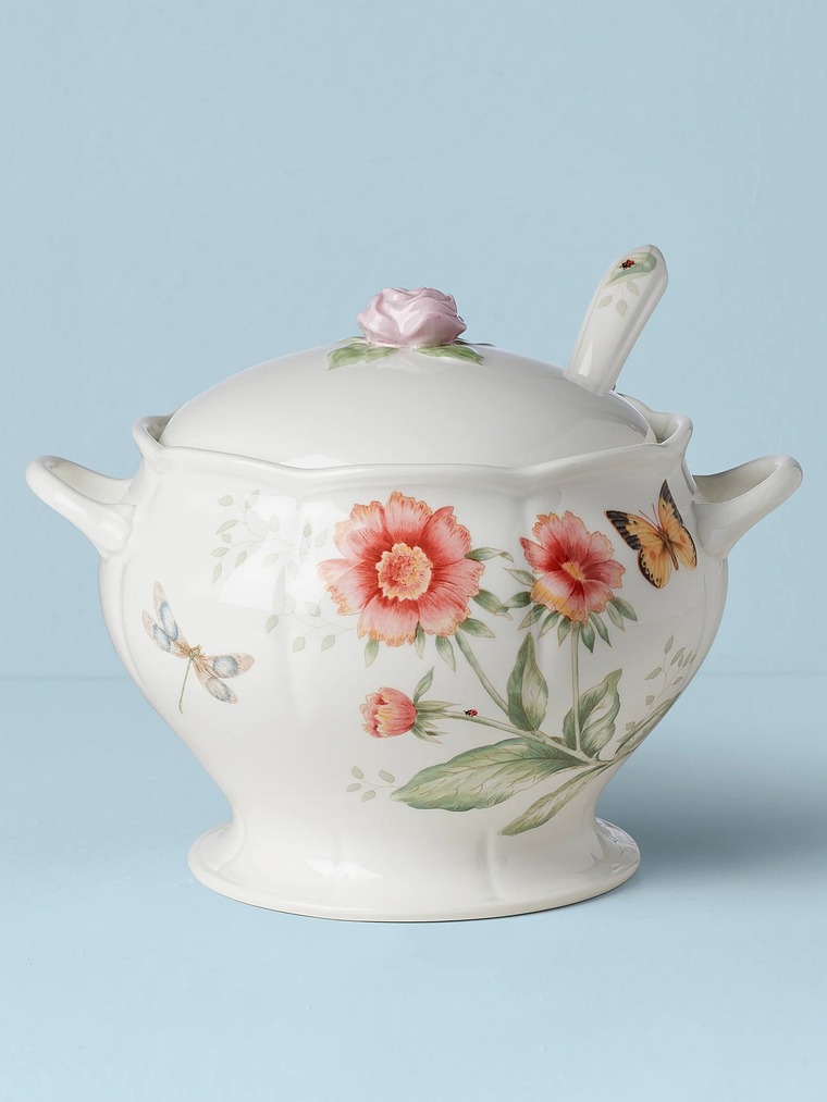 Butterfly Meadow 2-Piece Tureen & Ladle Set 1