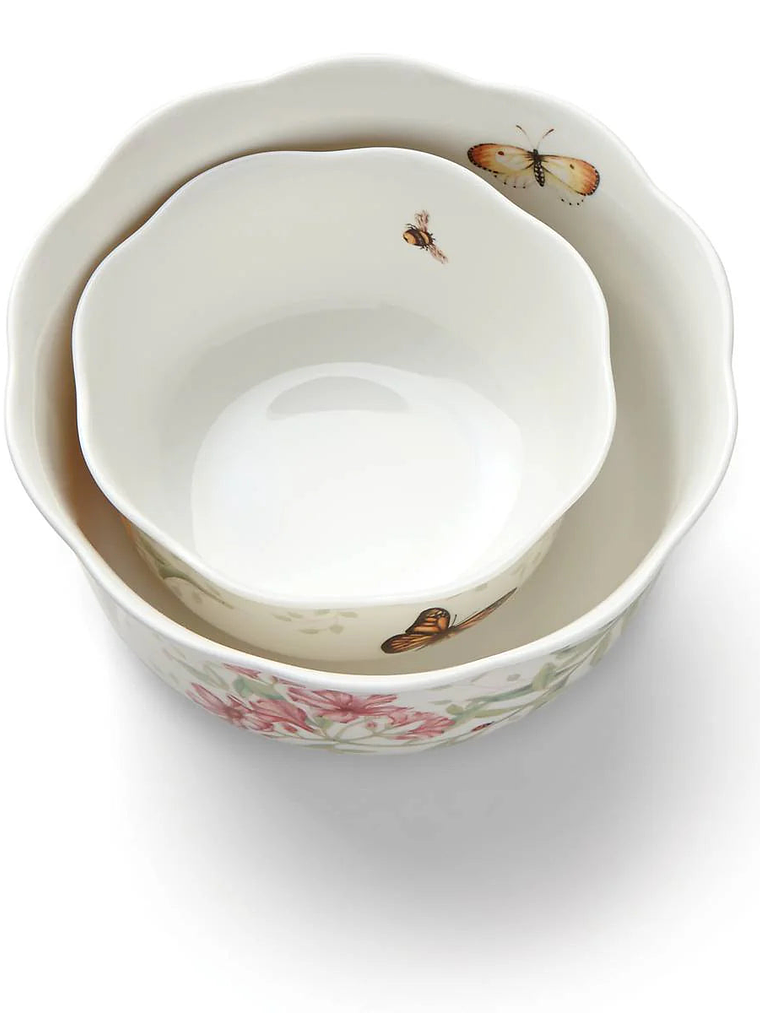 Butterfly Meadow 2-Piece Nesting Bowl Set 6